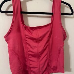 21 Saints Corset Crop Top- NWOT